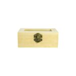 Caja de madera con ventana superior 12.5x7.2x5.2cm - Imagen 2