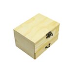 Joyero de madera con espejo 15,8x11,7x9,7cm - Imagen 4