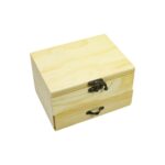 Joyero de madera con espejo 15,8x11,7x9,7cm - Imagen 5
