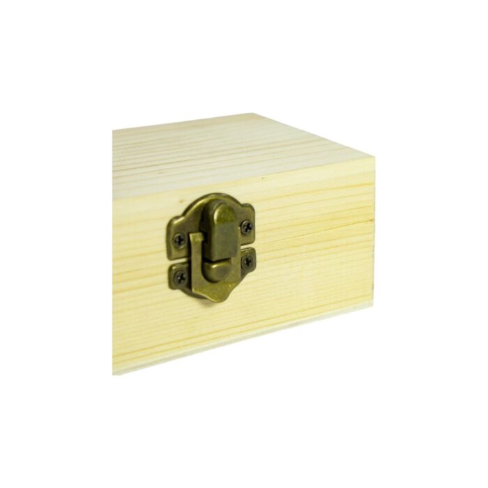 65666758 Caja de madera rectangular mediana 11x7x4.5cm - Imagen 3